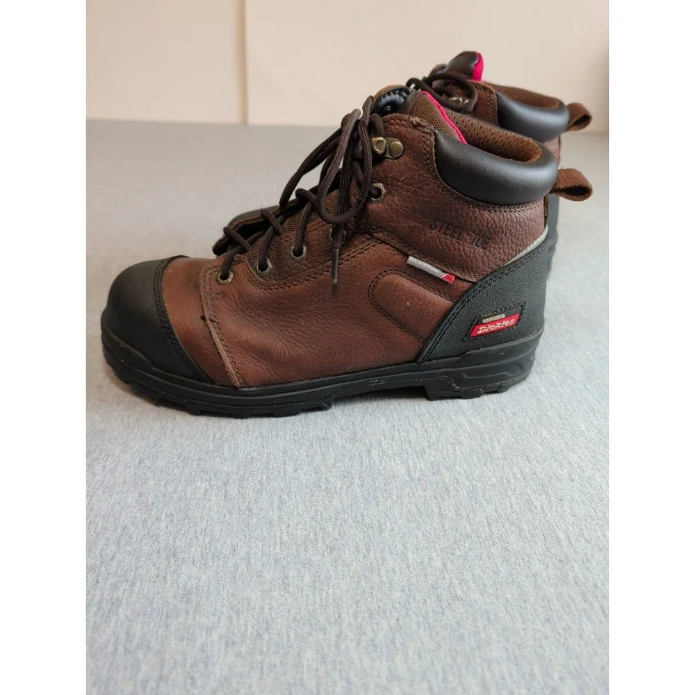 Dickies Job Rated Truxx Mens 9.5 Waterproof Steel Toe EH Rated Slip Resistant